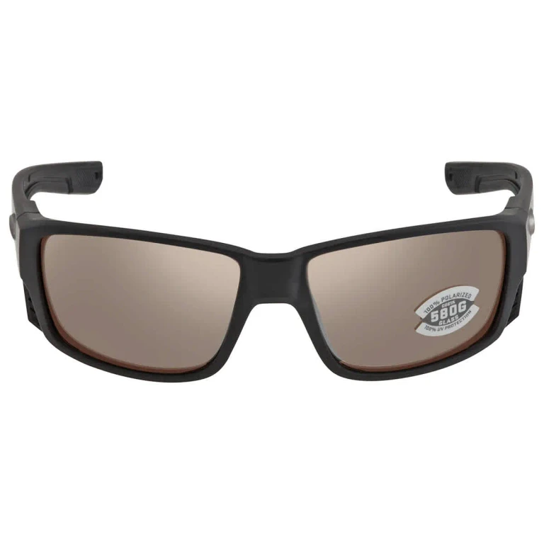 Costa Del Mar TUNA ALLEY PRO Copper Silver Mirror Polarized Glass Mens Sunglasses 6S9105 910503 60
