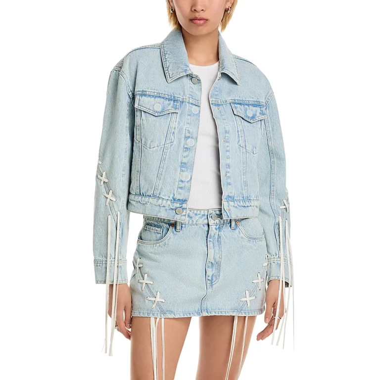 Blanknyc Tie Breaker Denim Jacket