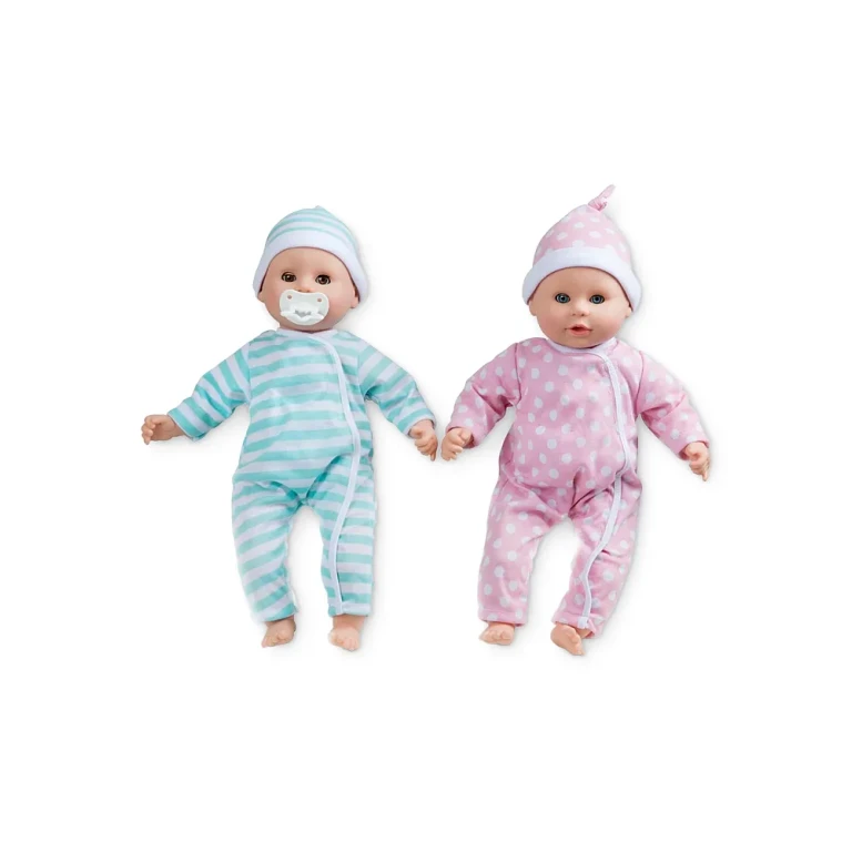 Melissa & Doug Mine to Love Twins Luke & Lucy Dolls - Ages 18 Months+
