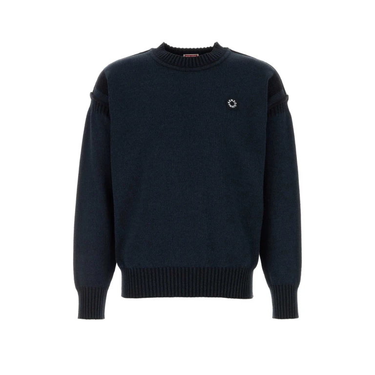 C. P. Company Midnight Blue Cotton Blend Sweater