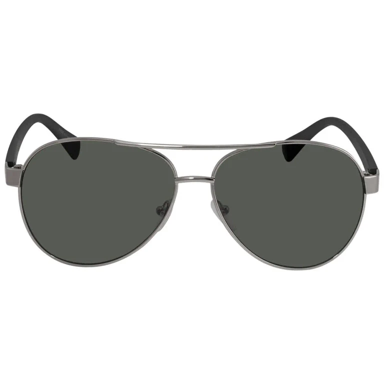 Calvin Klein Green Pilot Mens Sunglasses CK19316S 045 60