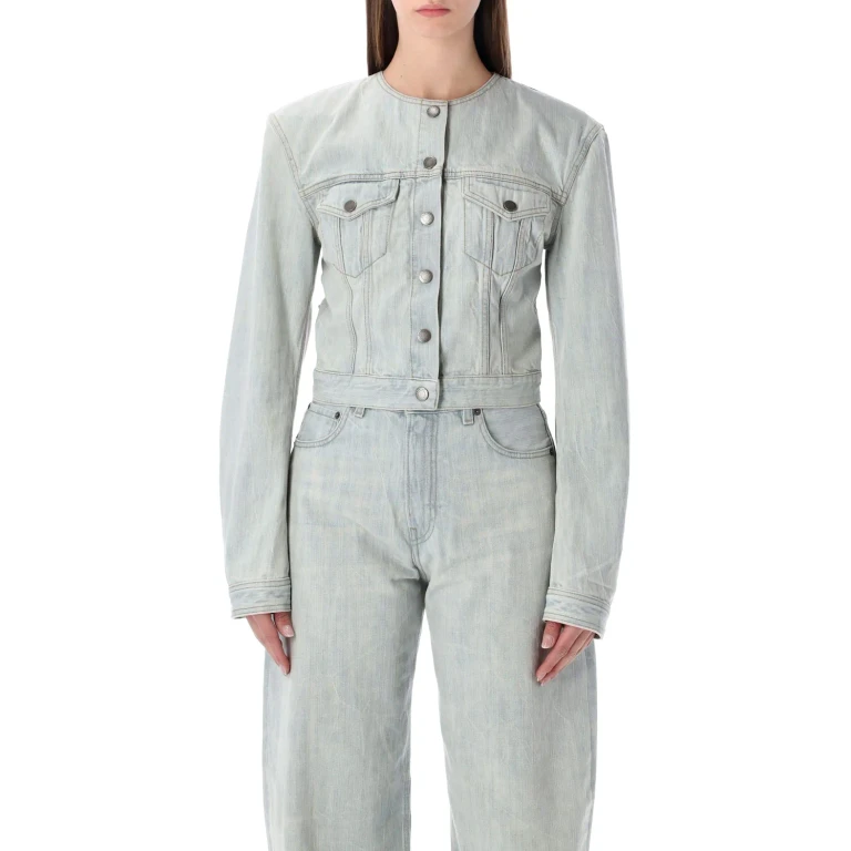 Haikure Shirley Light-wash Denim Jacket