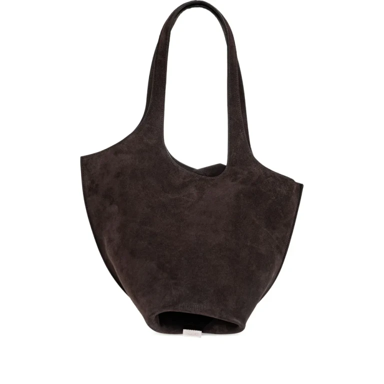 The Attico Sac Porté Épaule - Marron Foncé