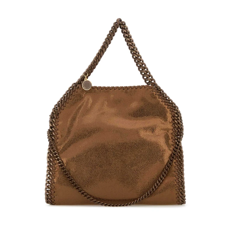Stella McCartney Bronze Shaggy Deer Mini Falabella Handbag