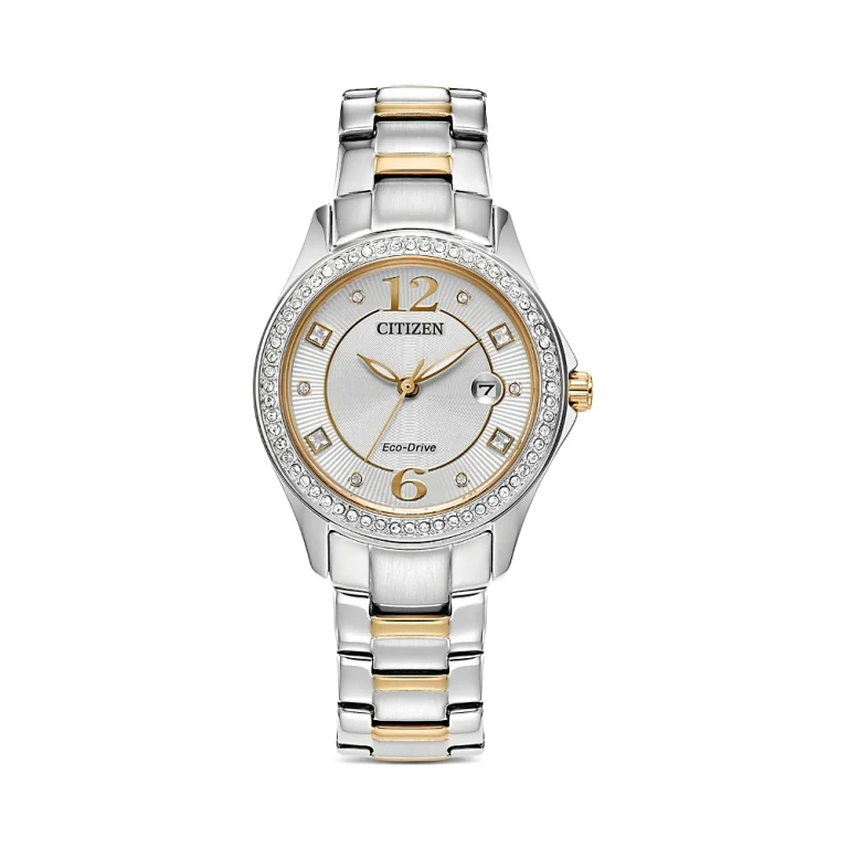 Citizen Eco Two Tone Stainless Steel Watch, 30.5mm