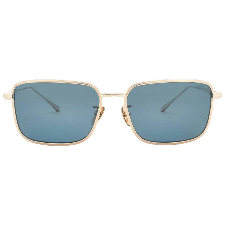 Chopard Polarized Blue Rectangular Unisex Sunglasses SCHF84M 8FZP 59