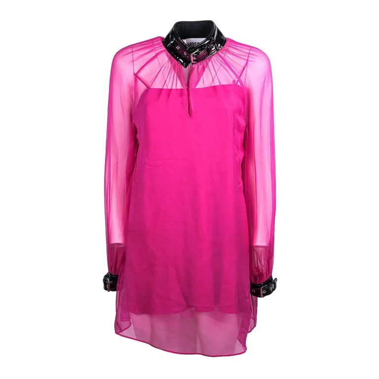 Moschino 短款睡袍 - 黑色