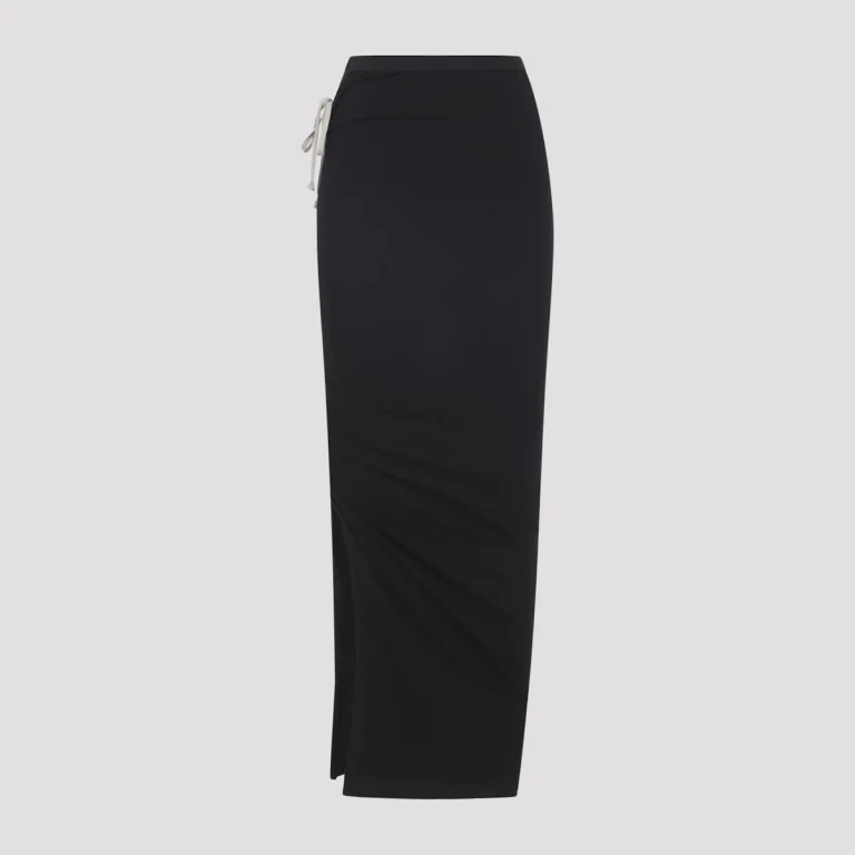 Rick Owens Edfu Knee Midi Skirt