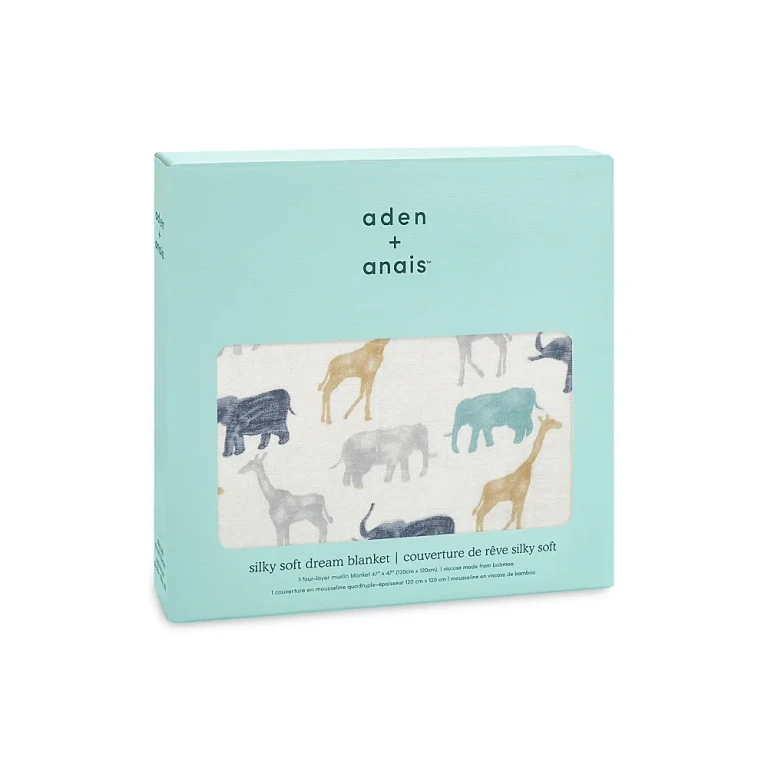 Aden and Anais Silky Soft Printed Dream Blanket