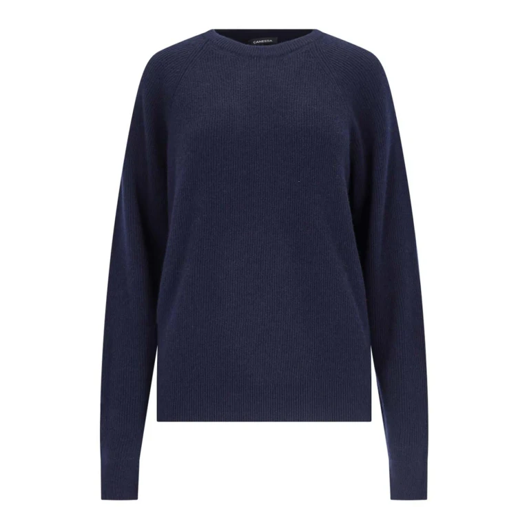 Canessa Pull Col Rond - Bleu