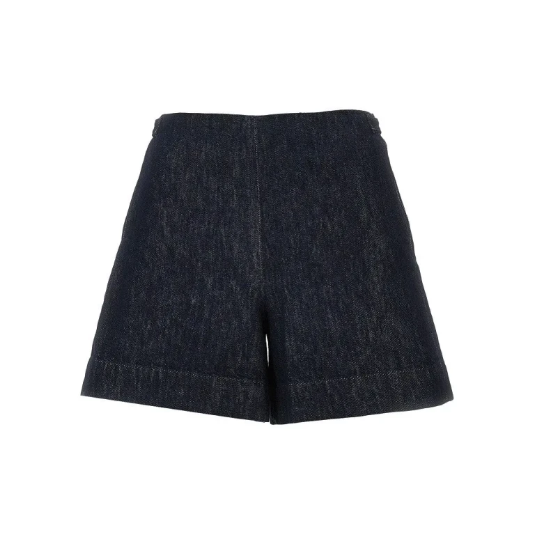 EMPORIO ARMANI Denim shorts Woman 38