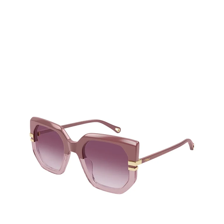 Chloe Geometrical Sunglasses, 53mm