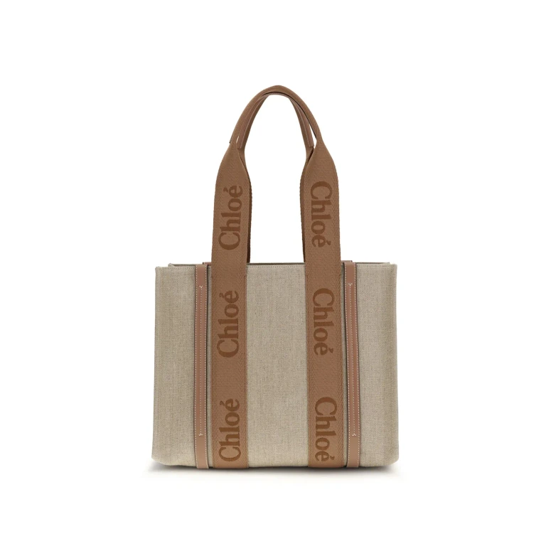 Chloé woody Medium Shopping Bag