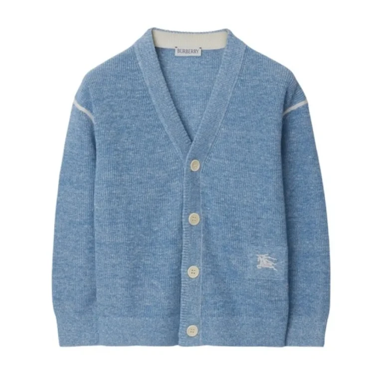 Burberry Kids Ekd Straight-Fit Cardigan
