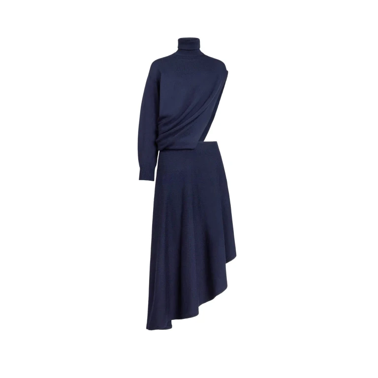 Alaia Cut-out Virgin Wool Dress