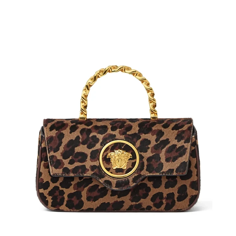 Versace La Medusa Mini Calf Hair Bag