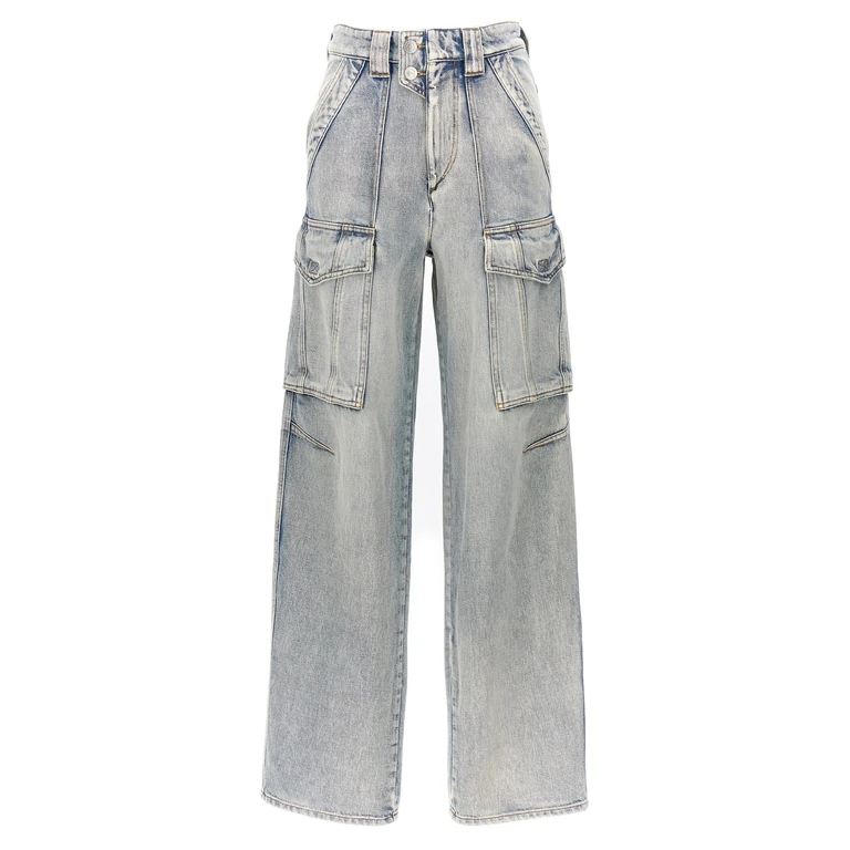 ISABEL MARANT ETOILE Jeans Woman color Blue (PA0280FAB1H02E30LU)