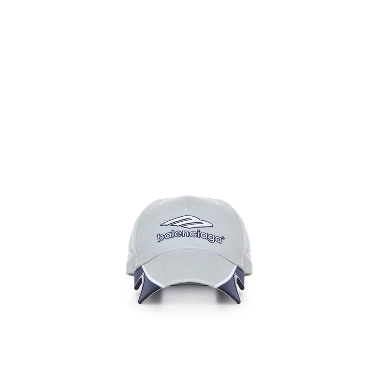 Balenciaga Hats Light Grey / Blue Cotton - Men