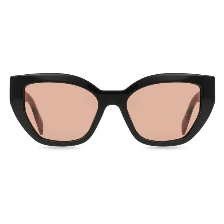 Prada Light Brown Butterfly Ladies Sunglasses PR A09S 12O10D 53