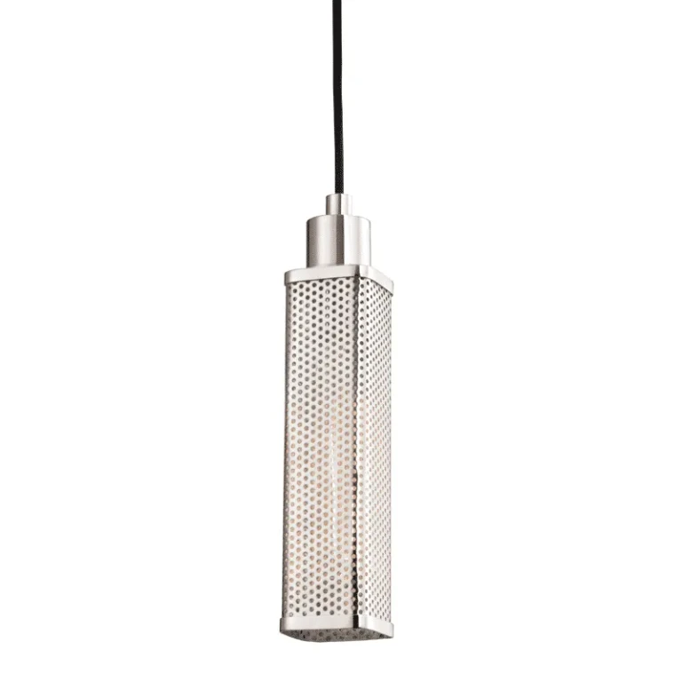 Gibbs 13" Pendant Light in Polished Nickel