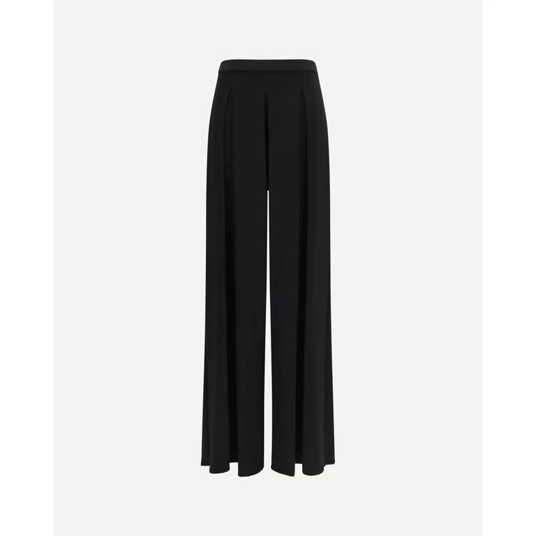 MAX MARA PURE Viscose technical jersey Pants Female M