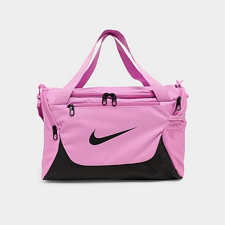 Nike Brasilia 9.5 Training Extra Small Duffel Bag (25L) in Light Magenta/Black