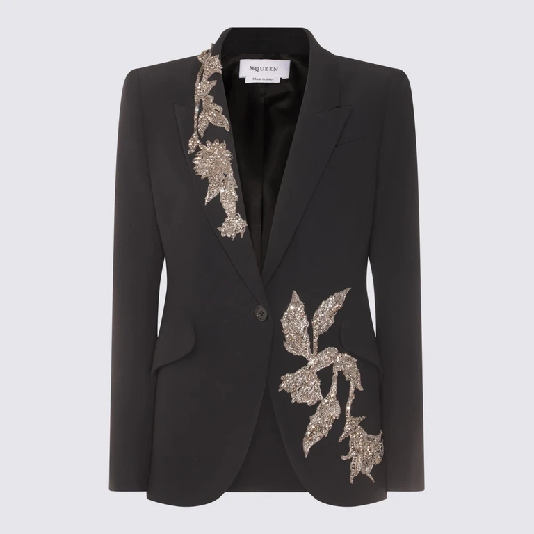 MCQUEEN Jacket Woman color Black (830472QEAAA1000)