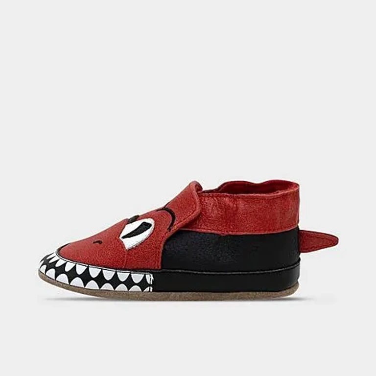 Robeez Infant Toronto Raptors Mascot NBA Soft Sole Casual Shoes in Red/Black Size: 0-6M