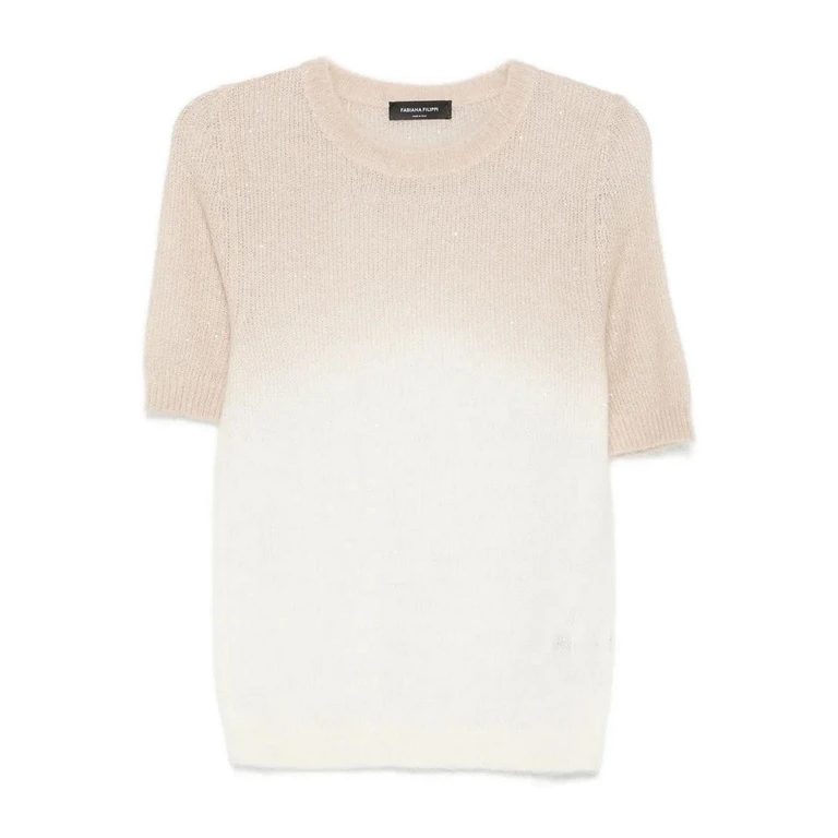 Fabiana Filippi Pull Col Rond - Beige