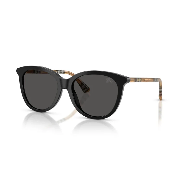Burberry Dark Grey Phantos Ladies Sunglasses BE4455 416187 55