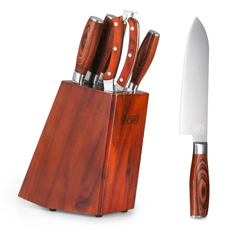 Commercial Chef 6 Piece Kitchen Knife Set