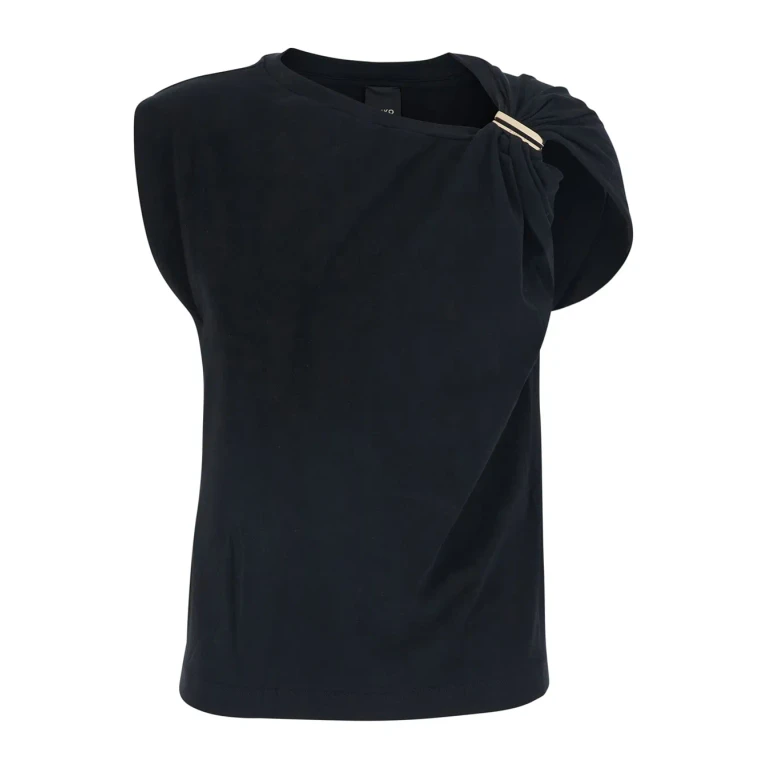 Pinko Melody Black Sweater With Long Sleeves For Women