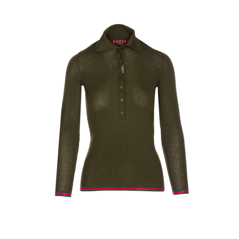 Gucci Web Detail Polo