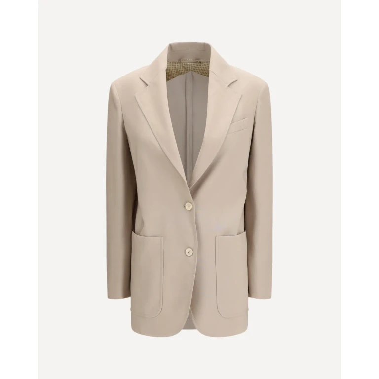 MAX MARA Single-breasted wool-blend Blazer Female 40