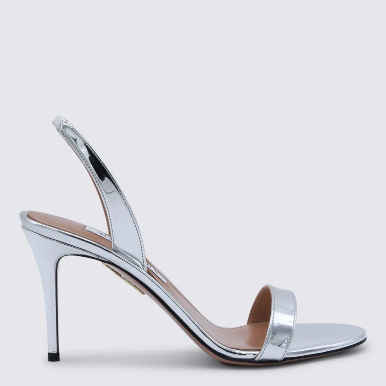 Heeled Sandal Woman color Silver (SNUMIDS0SSYCCC)