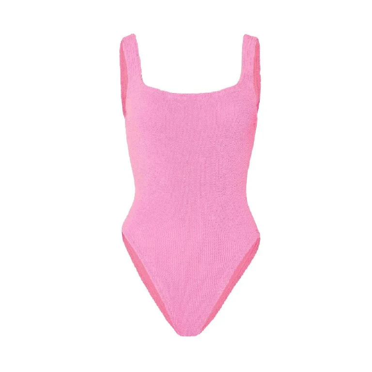 HUNZA G 'Square Neck' swimsuit Woman One Size