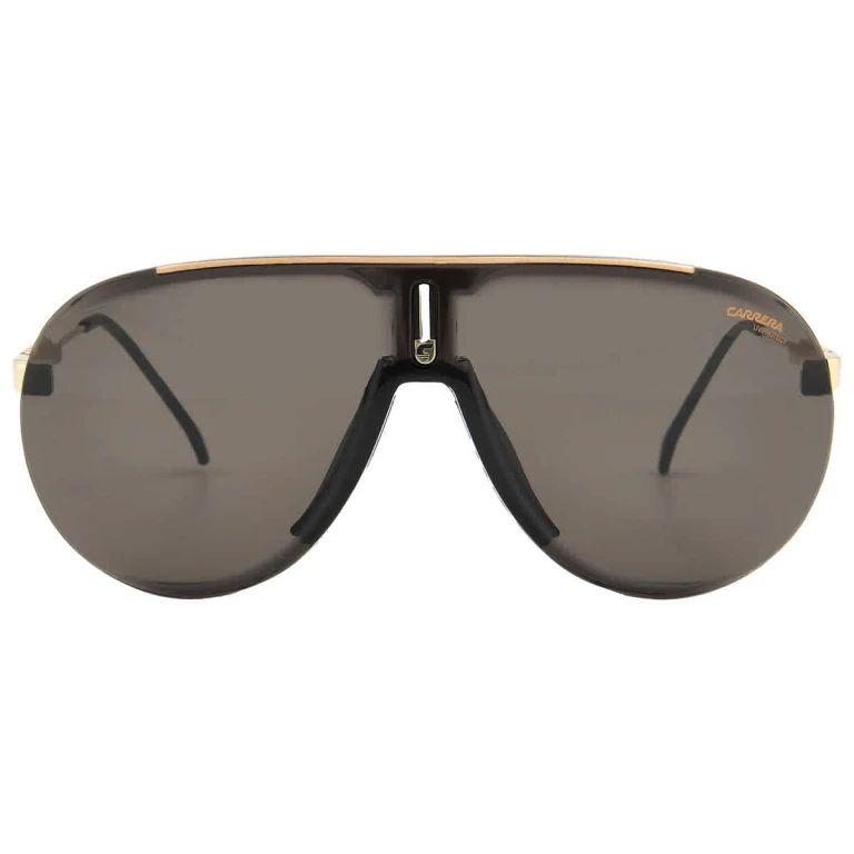 Carrera Grey Shaded Pilot Unisex Sunglasses SUPERCHAMPION 02M2/2K 99