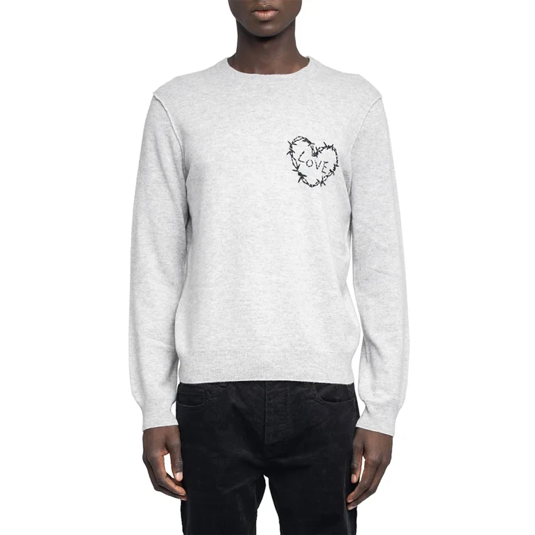 Zadig & Voltaire Kennedy Heart Long Sleeve Shirt