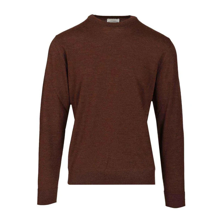Ballantyne Pull Col Rond - Marron