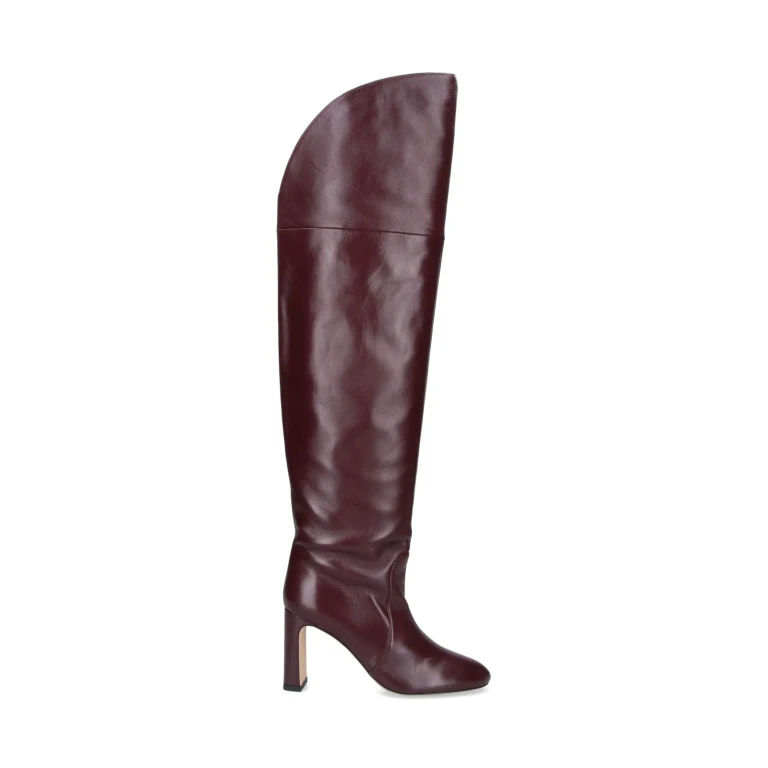 Stuart Weitzman Bottes - Rouge Brun