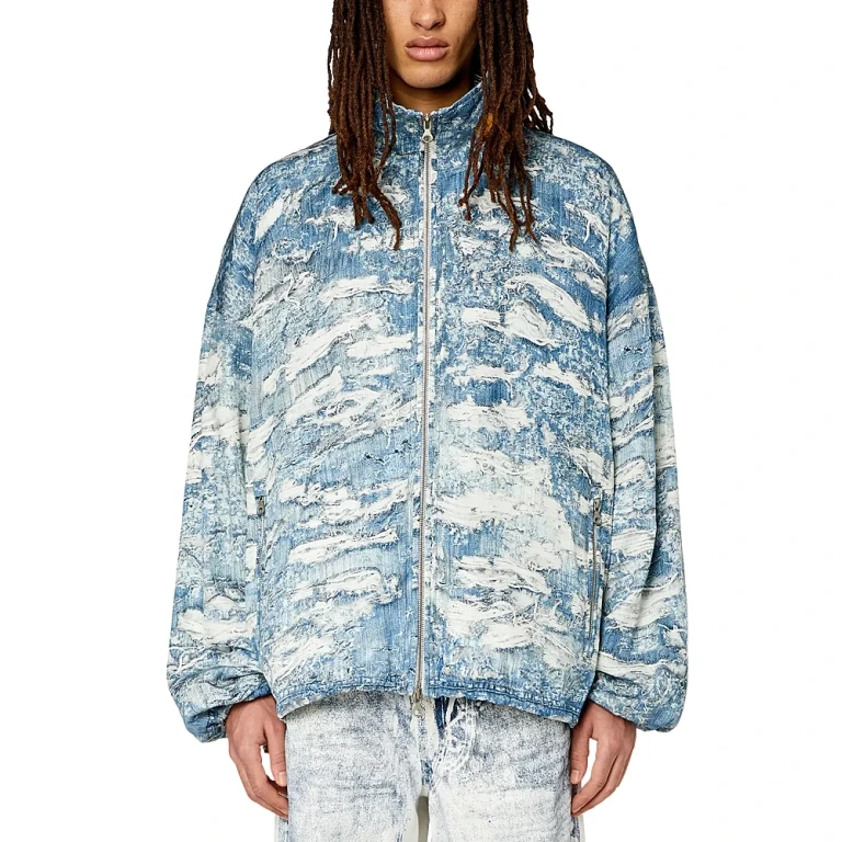Diesel J-Alston Printed Windbreaker Jacket
