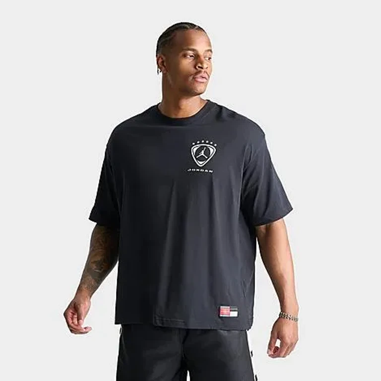 Jordan Men's Brooklyn F. C. Graphic T-Shirt in Black Size: Small