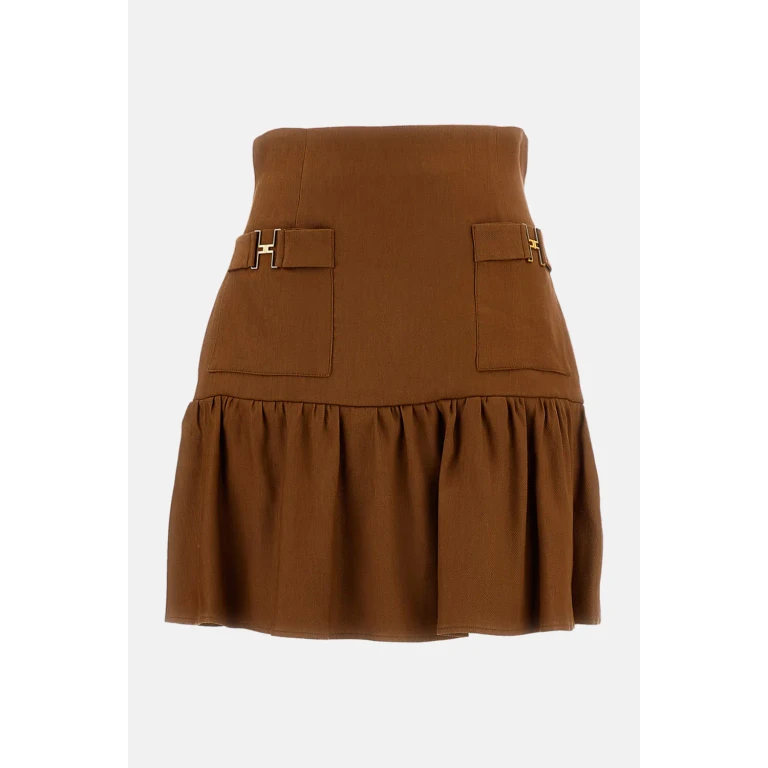 Skirt Woman color Brown (GO18662E2600)