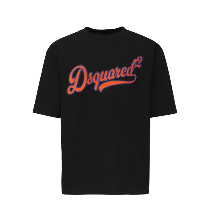 Dsquared2 T-shirts and Polos Black Cotton - Men