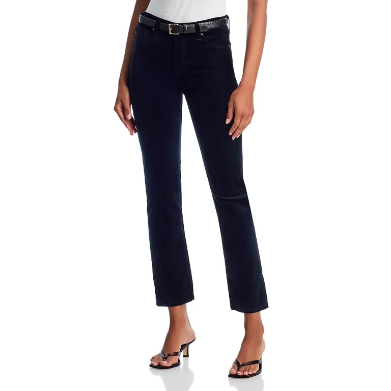 Ag 1875 Mid Rise Slim Straight Mari Fit Corduroy Pants