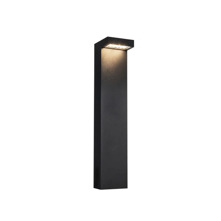 Black LED Exterior Bollard from the Evans Collection