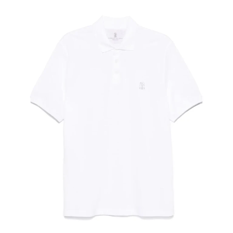 Brunello Cucinelli Logo-print Polo Shirt