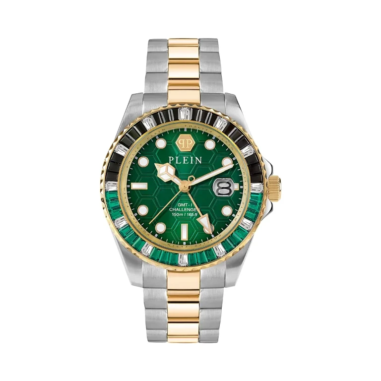Philipp Plein Gmt-i Challenger Baguettes Watch, 44mm