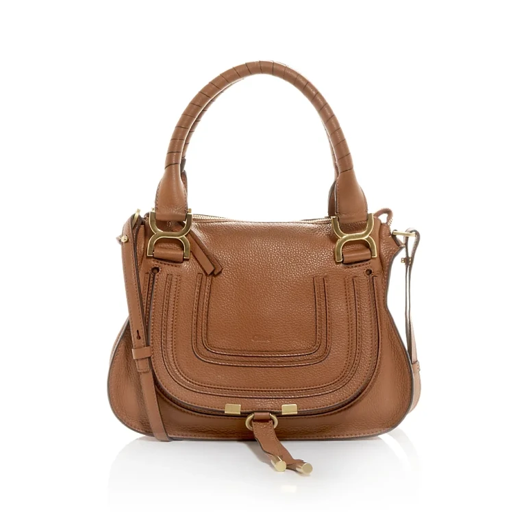 Chloe Marcie Small Leather Satchel