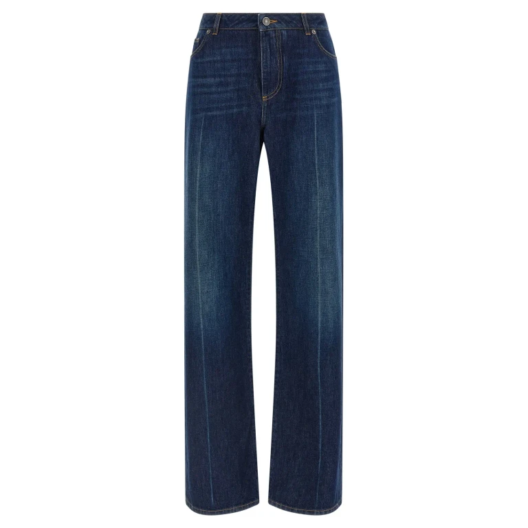 Dolce & Gabbana Jean Droit - Bleu